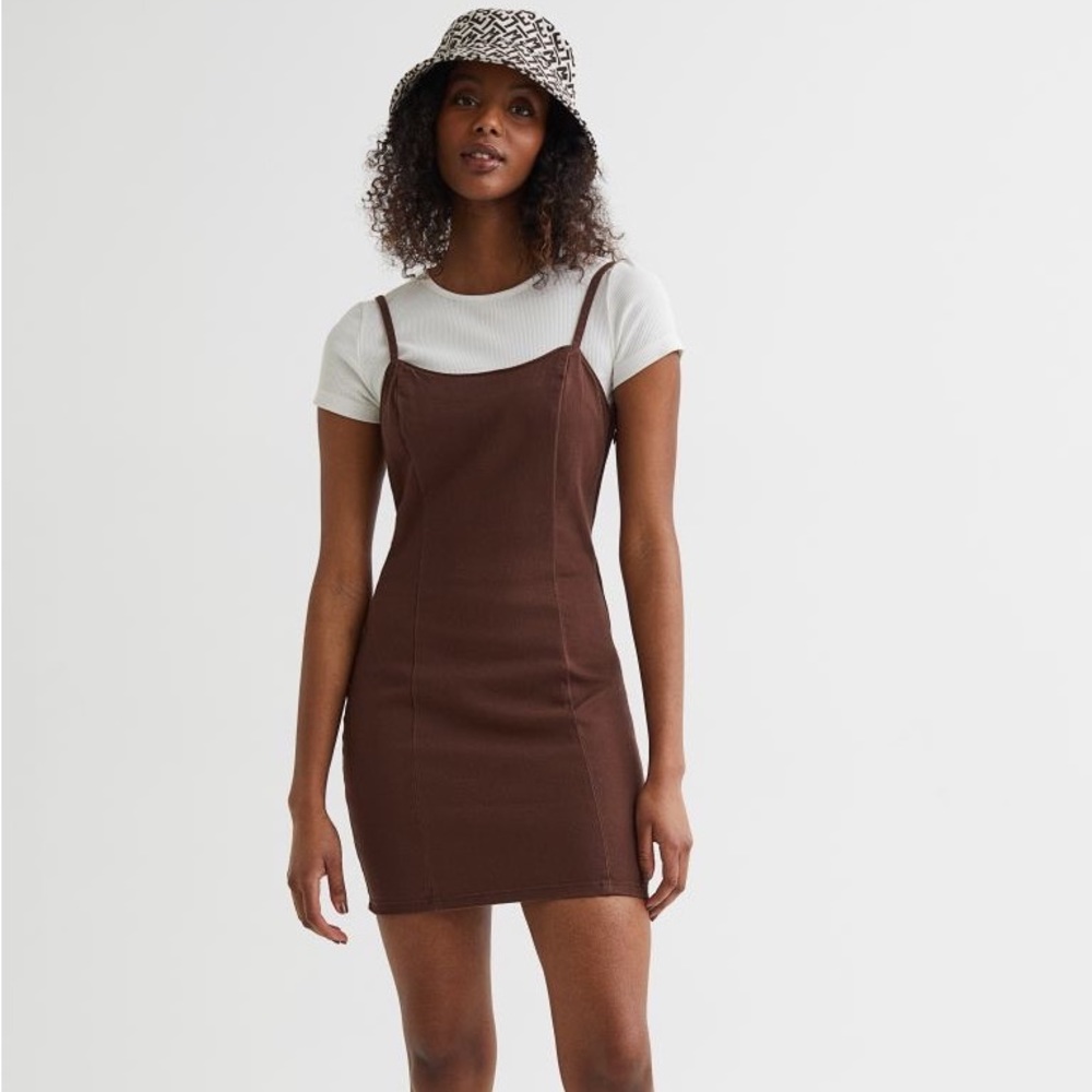 H&M Brown Dress